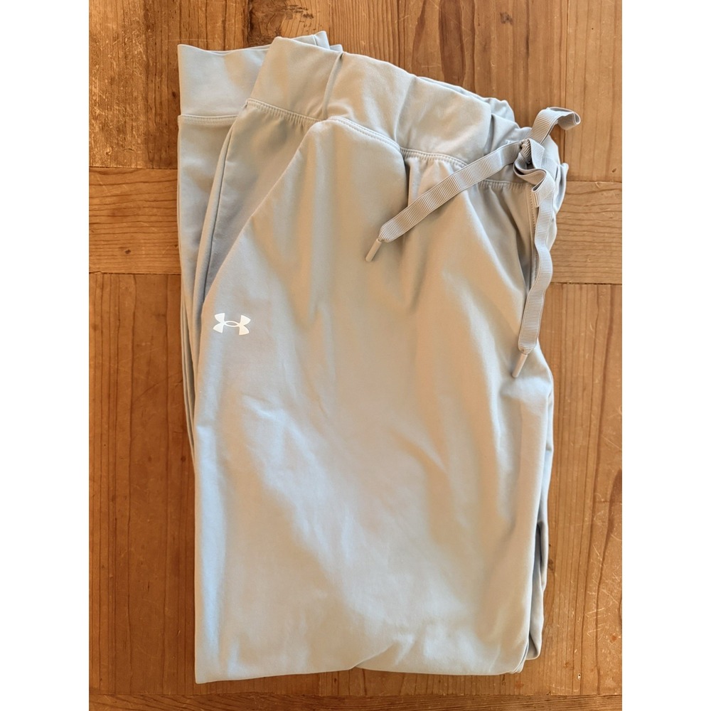 UNDER ARMOUR Women's UA Vanish Jogger Pants Light Gray Size Medium